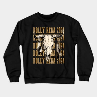 Dolly & Reba '24: Stylish Tee Supporting Two Country Icons Crewneck Sweatshirt